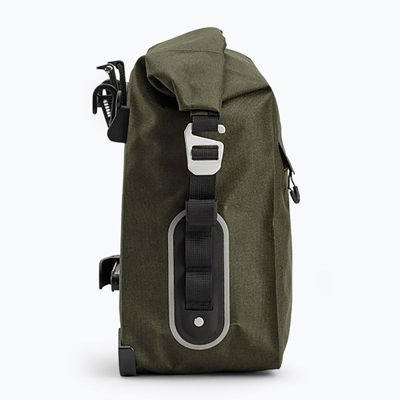 Brooks England Scape Pannier Small 10-13 l fango verde bicicletta pannier 4