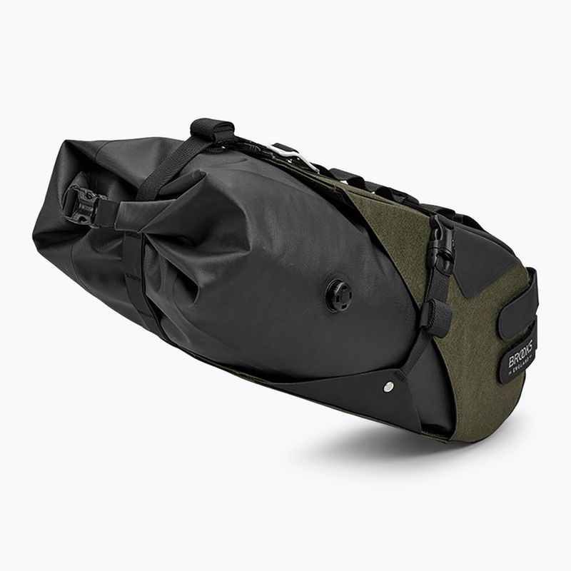 Brooks England Scape Seat Borsa da bicicletta 8 l verde fango