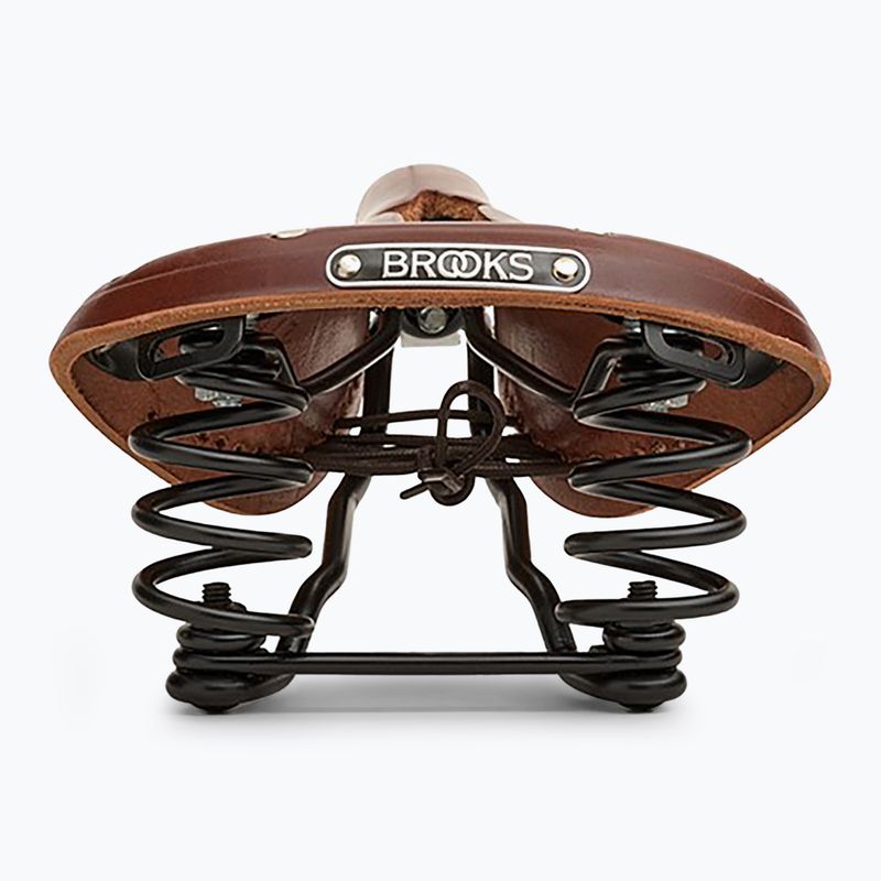 Brooks England Flyer Sella per bicicletta marrone intagliato 5