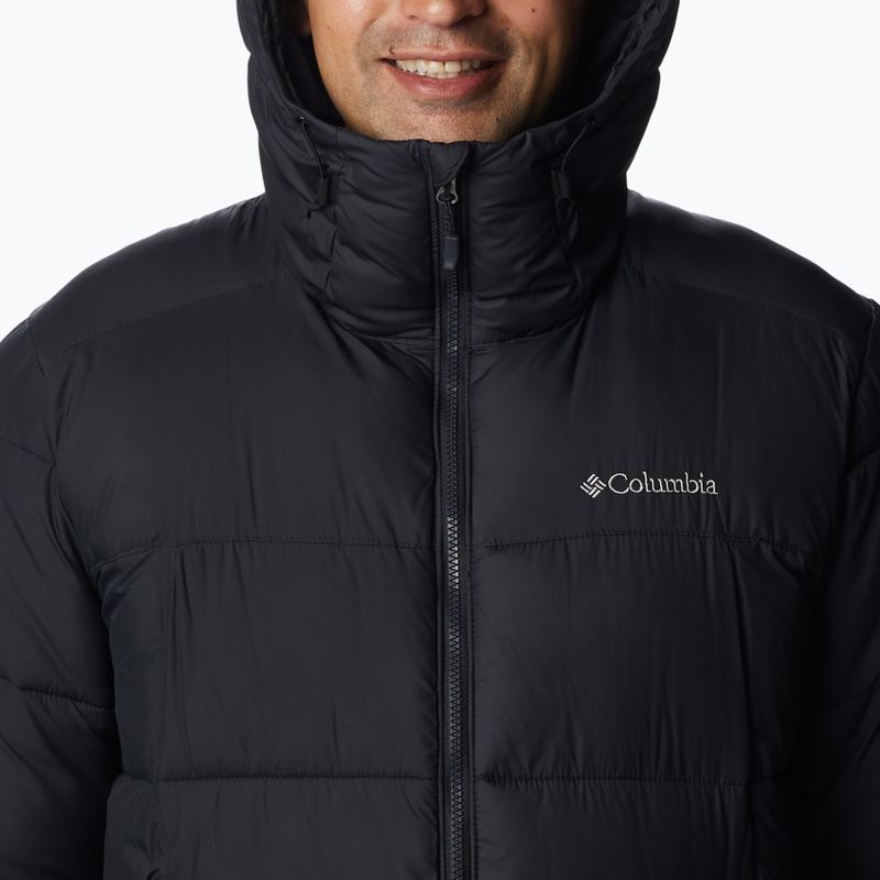 Piumino Columbia Pike Lake Uomo con cappuccio nero 5