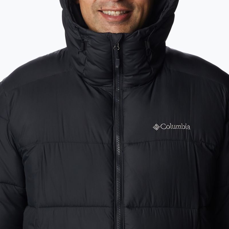 Piumino Columbia Pike Lake Uomo con cappuccio nero 6