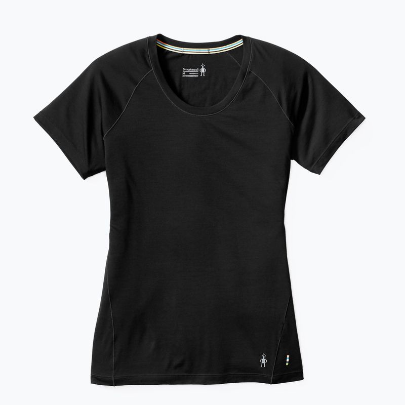 Maglietta Smartwool Merino 150 Baselayer a manica corta da donna, in scatola, nero 4