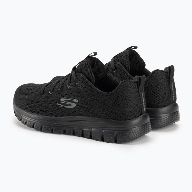 SKECHERS Graceful Get Connected scarpe da donna nero 3