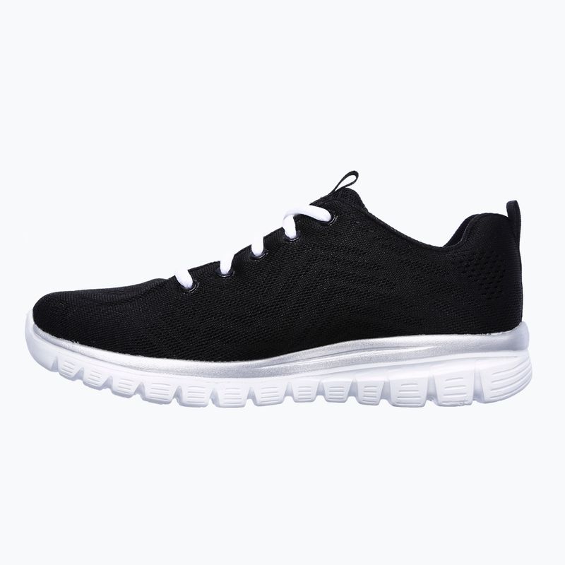 SKECHERS Graceful Get Connected scarpe da donna nero/bianco 9