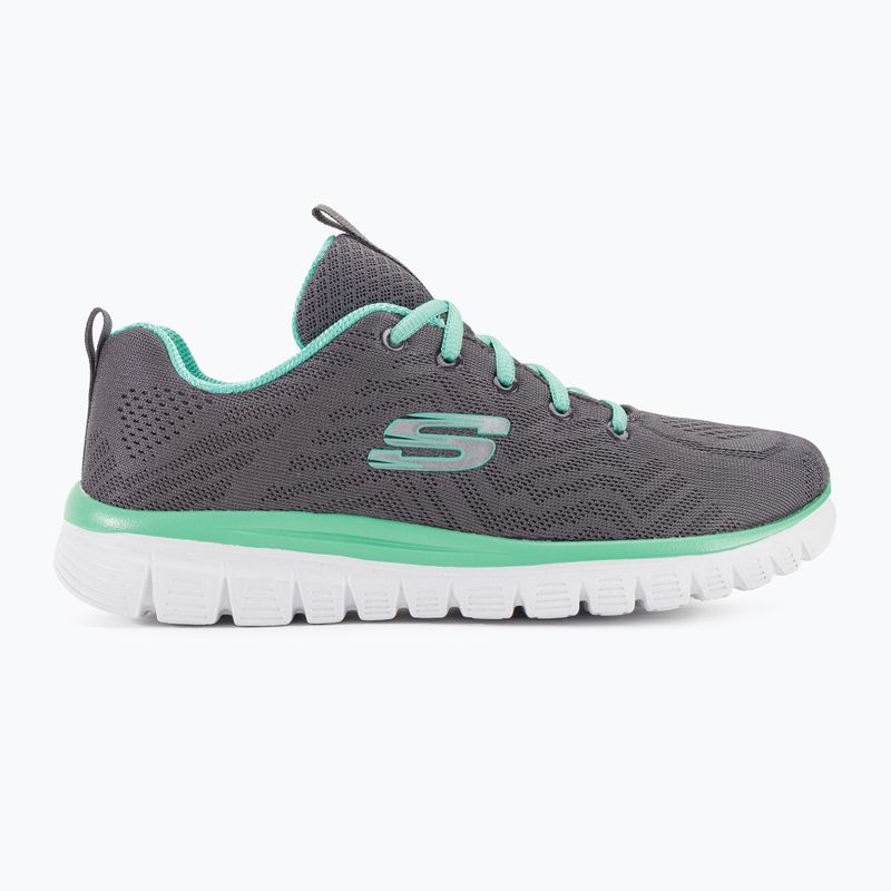 SKECHERS Graceful Get Connected scarpe da donna carbone/grigio 2