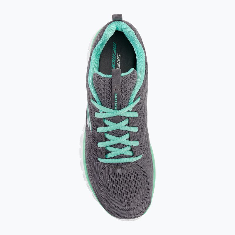 SKECHERS Graceful Get Connected scarpe da donna carbone/grigio 6