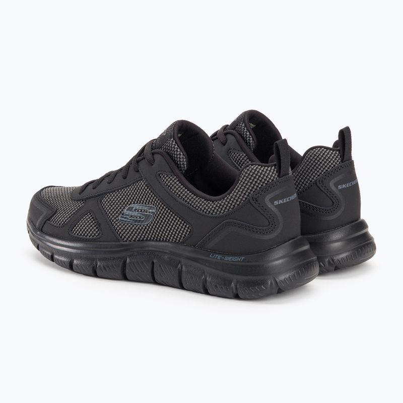 SKECHERS Track Bucolo scarpe da uomo nero 3