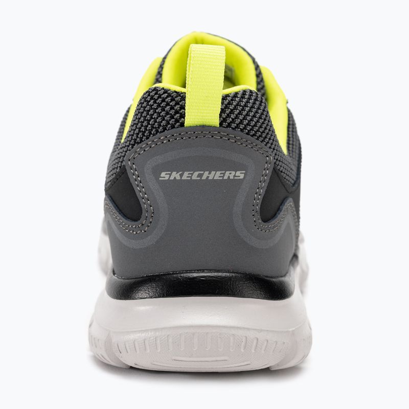 SKECHERS Track Bucolo scarpe da uomo carbone/bianco/lime 6