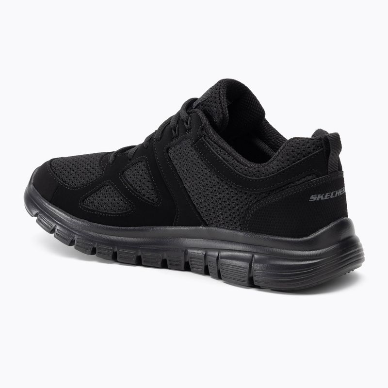 SKECHERS Burns Agoura nero scarpe da uomo 3