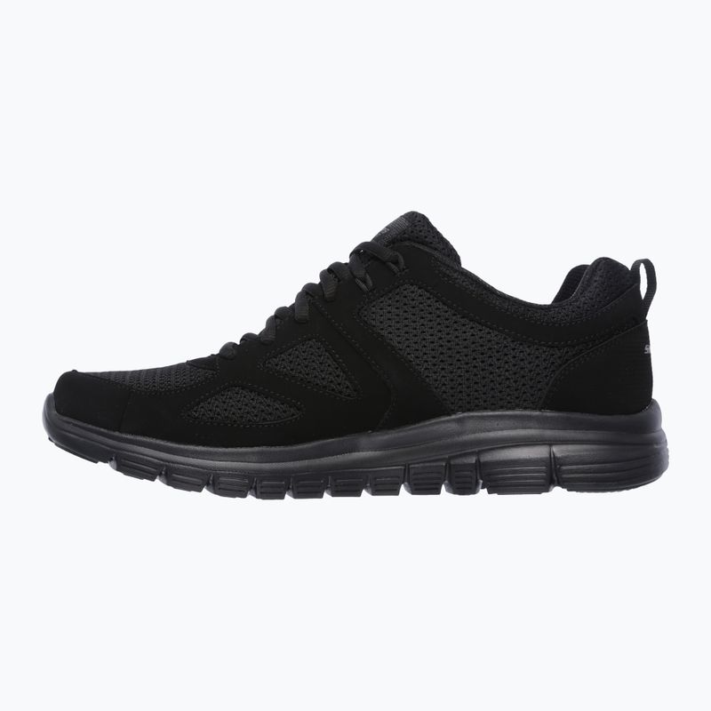 SKECHERS Burns Agoura nero scarpe da uomo 9