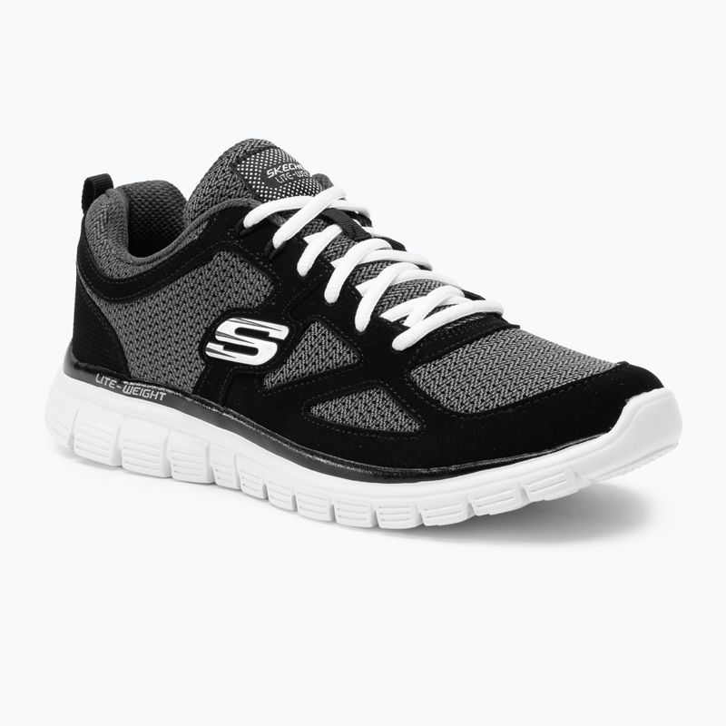 SKECHERS Burns Agoura nero/bianco scarpe da uomo