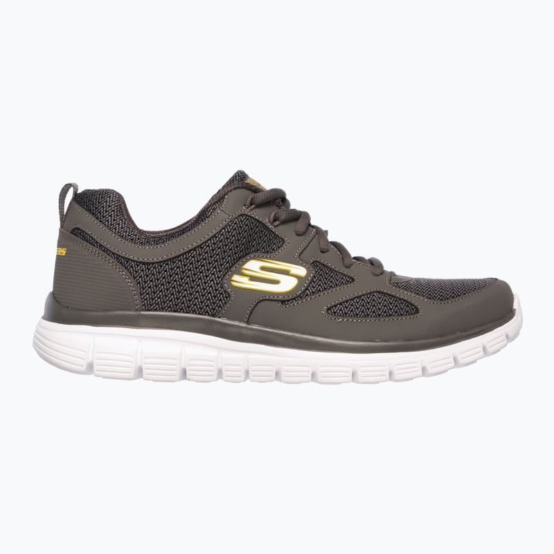 SKECHERS Brucia Agoura carbone scarpe da uomo 8