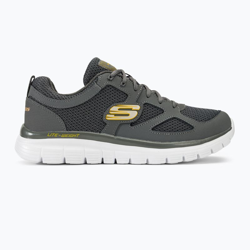 SKECHERS Brucia Agoura carbone scarpe da uomo 2