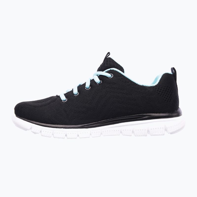 SKECHERS Graceful Get Connected scarpe da donna nero/turchese 2