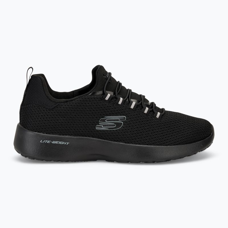 SKECHERS Dynamight scarpe da uomo 58360 BBK nero 2