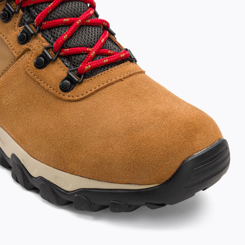 Columbia Newton Ridge Plus II Suede WP elk/mountain red stivali da trekking da uomo 7