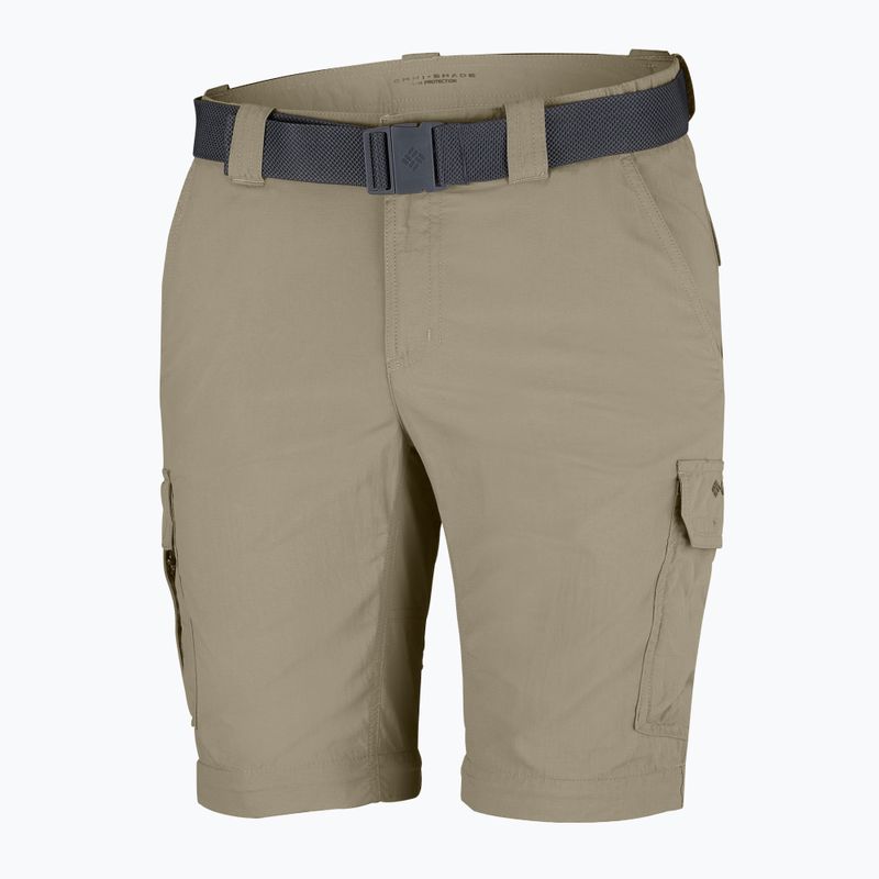 Pantaloni da trekking Columbia Silver Ridge II Convertible tusk da uomo 8