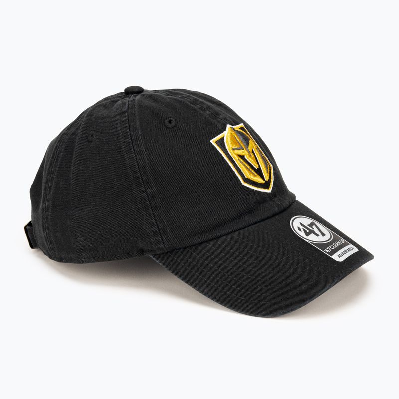 47 Marca NHL Vegas Golden Knights berretto da baseball CLEAN UP nero