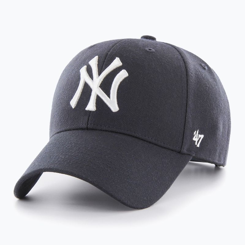 47 Brand MLB New York Yankees MVP SNAPBACK timbro berretto da baseball blu