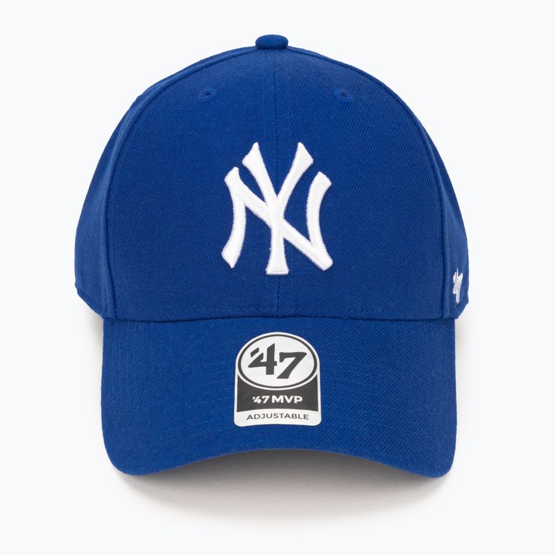 47 Brand MLB New York Yankees MVP SNAPBACK berretto da baseball royal 4