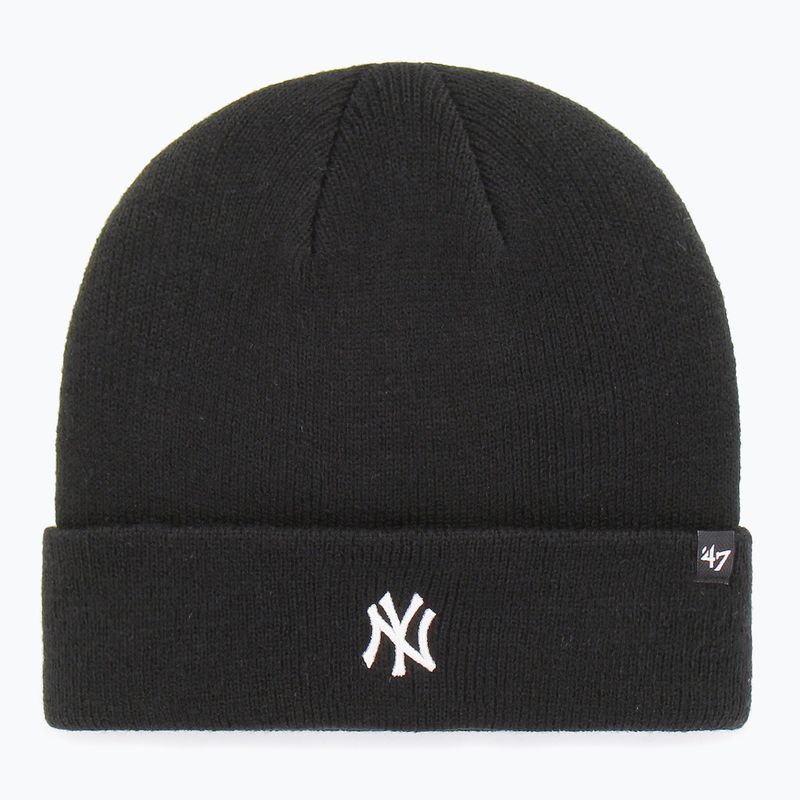 47 Marca MLB New York Yankees berretto invernale centrocampo nero