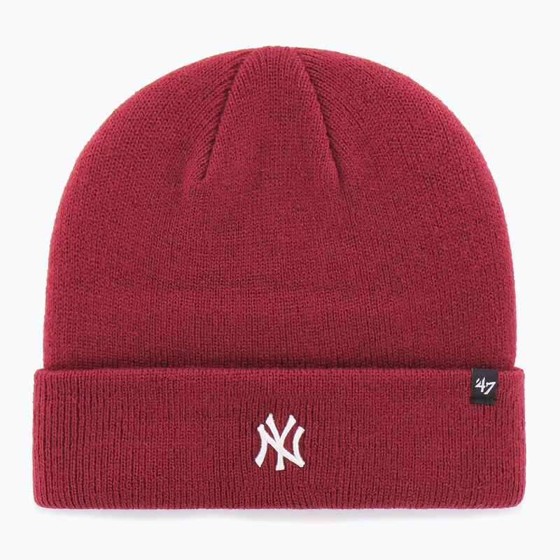 47 Marca MLB New York Yankees berretto invernale centrocampo cardinale