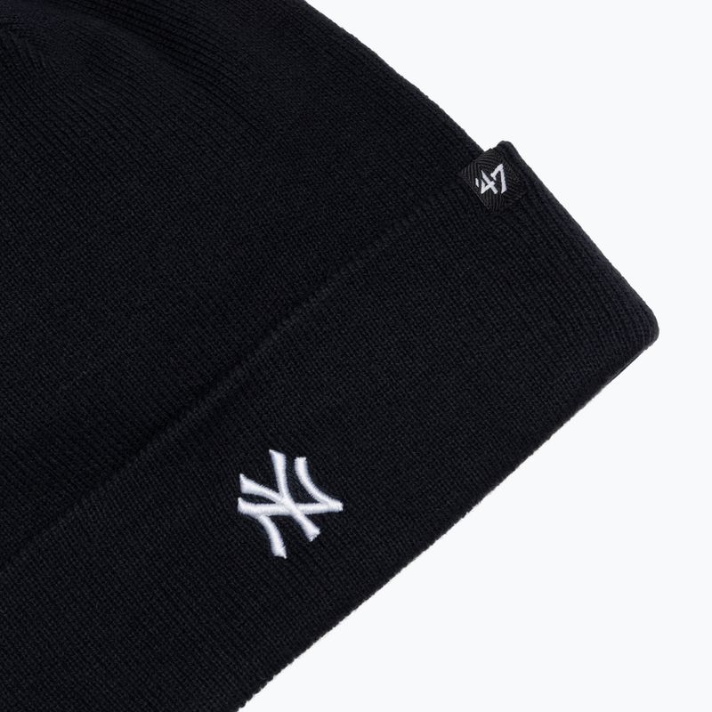 47 Marca MLB New York Yankees berretto invernale centrocampo navy 3