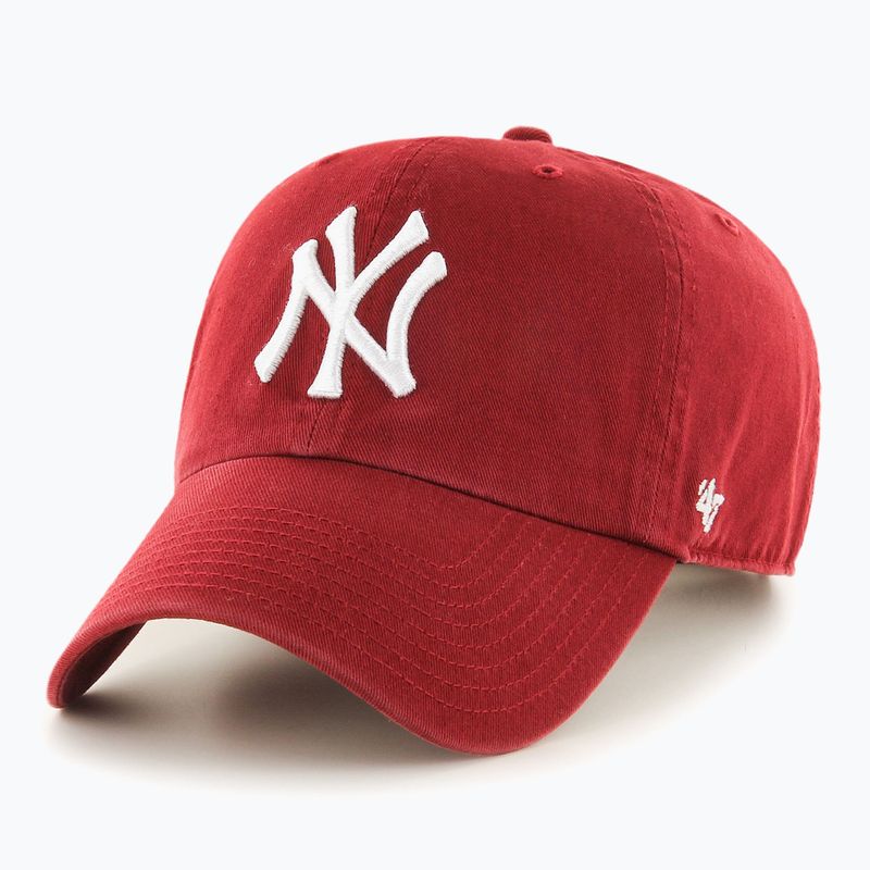 47 Marca MLB New York Yankees CLEAN UP rasoio rosso berretto da baseball 5