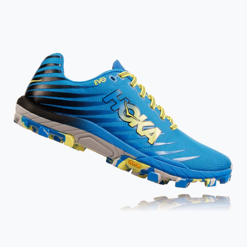 Scarpe da corsa da uomo HOKA Evo Jawz cyan/citrus 8