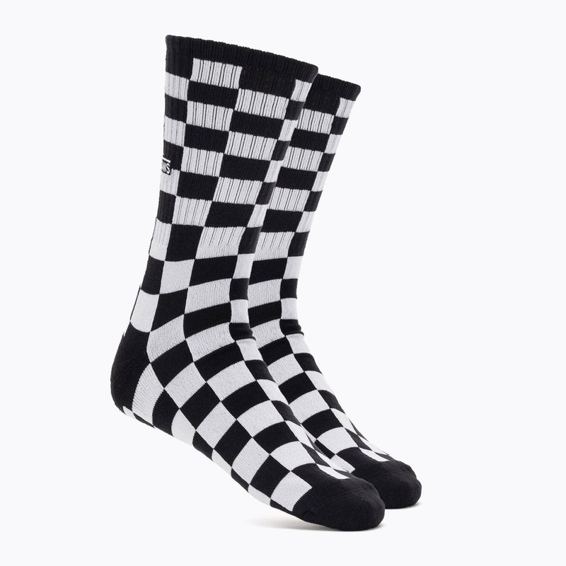 Calzini Vans Checkeboard Crew II nero/bianco a scacchiera da uomo