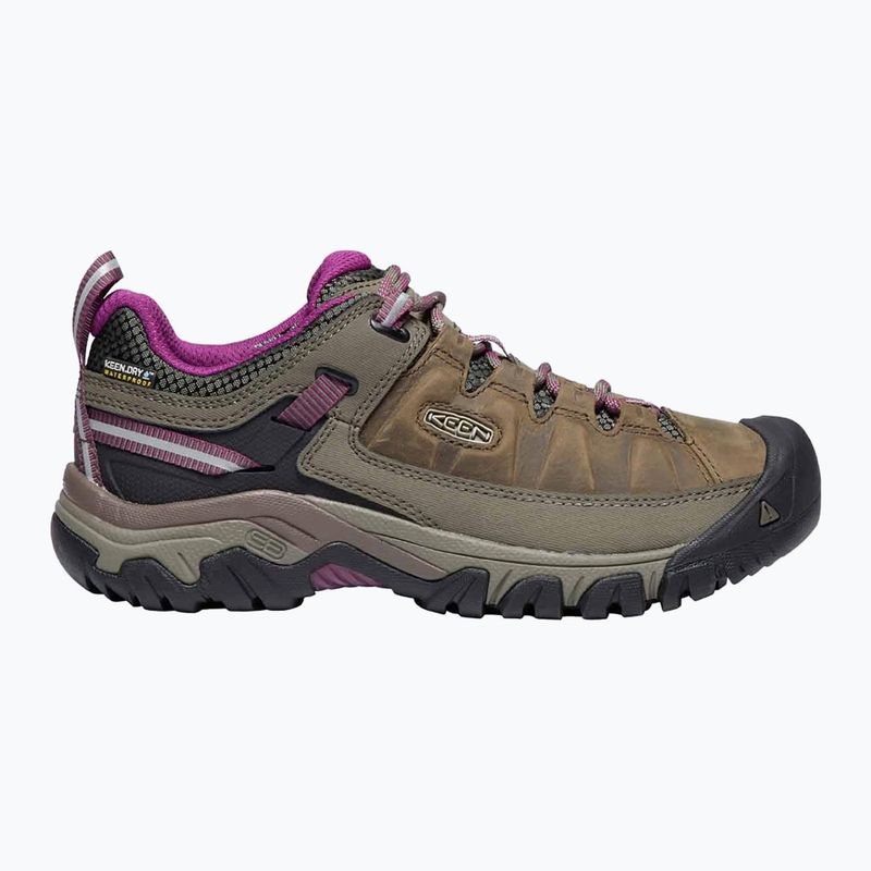 Scarpe da trekking da donna KEEN Targhee III Wp weiss/boysenberry 9