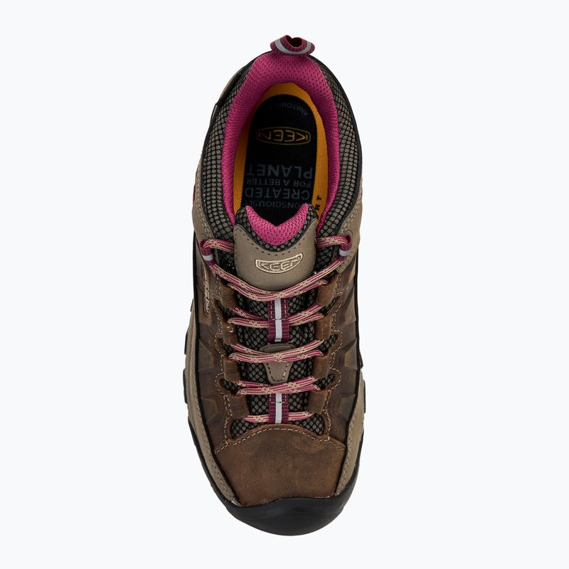 Scarpe da trekking da donna KEEN Targhee III Wp weiss/boysenberry 5