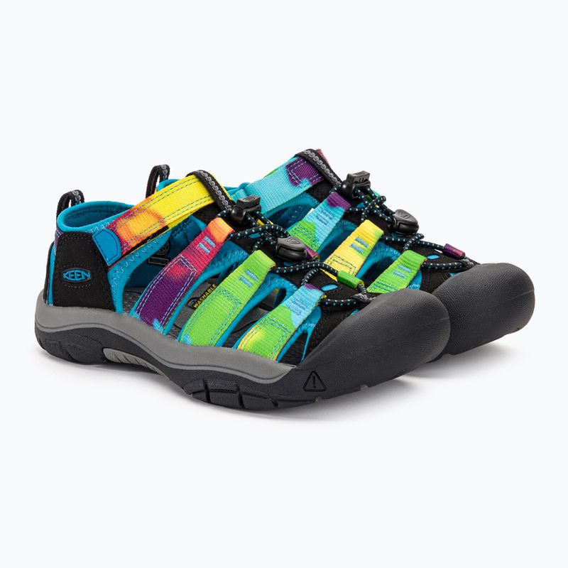 KEEN Newport H2, sandali da trekking per bambini in tinta con l'arcobaleno 4