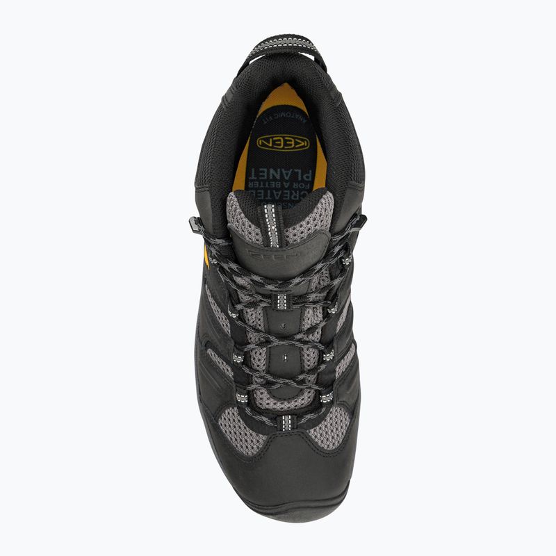 Scarpe da trekking da uomo KEEN Koven Mid WP nero/grigio acciaio 6