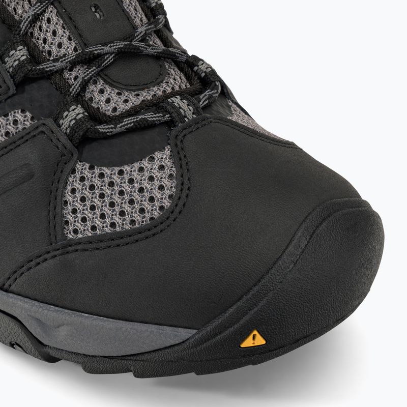 Scarpe da trekking da uomo KEEN Koven Mid WP nero/grigio acciaio 7