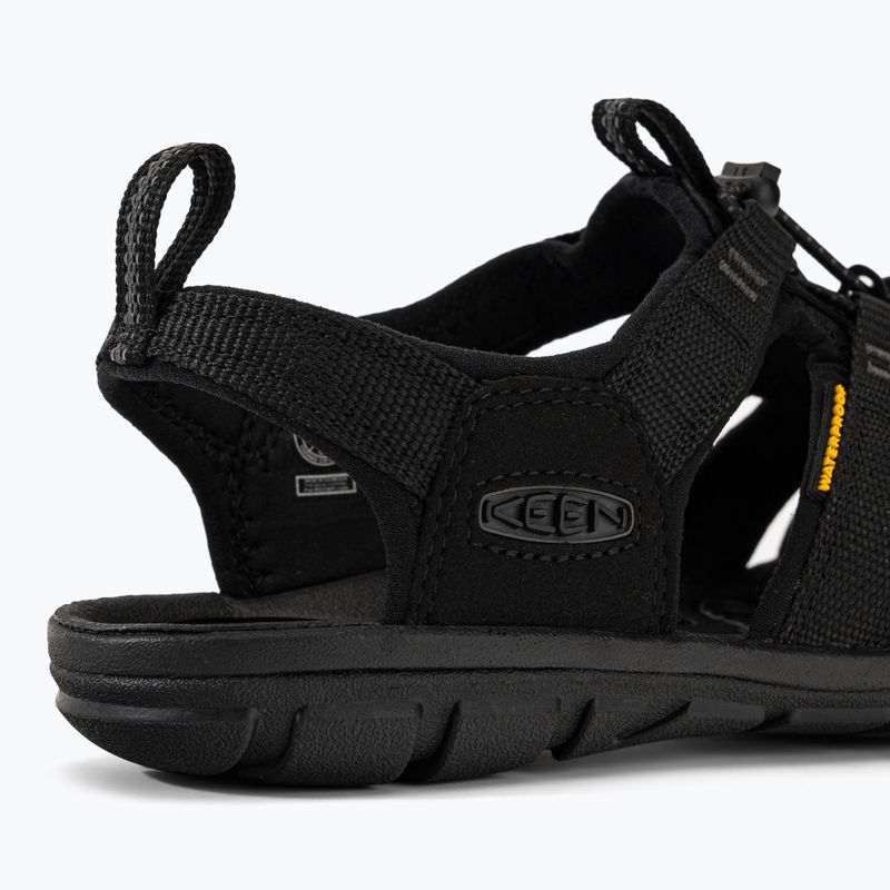 Sandali da trekking da donna KEEN Clearwater CNX nero/nero 9
