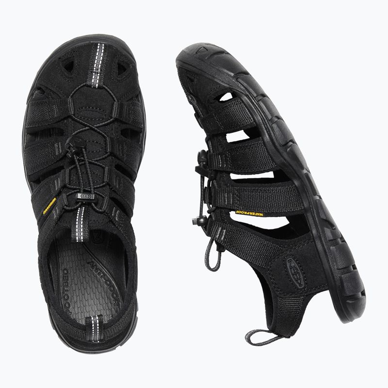 Sandali da trekking da donna KEEN Clearwater CNX nero/nero 11