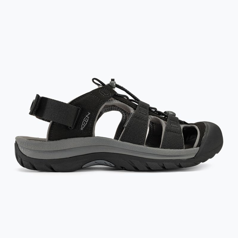KEEN Rapids H2 sandali da trekking da uomo nero/grigio acciaio 2