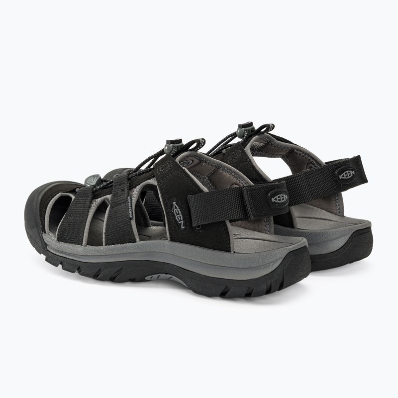 KEEN Rapids H2 sandali da trekking da uomo nero/grigio acciaio 3