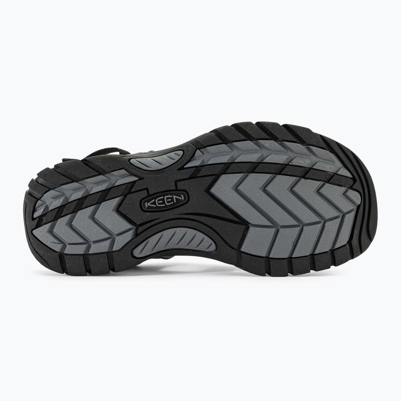 KEEN Rapids H2 sandali da trekking da uomo nero/grigio acciaio 5