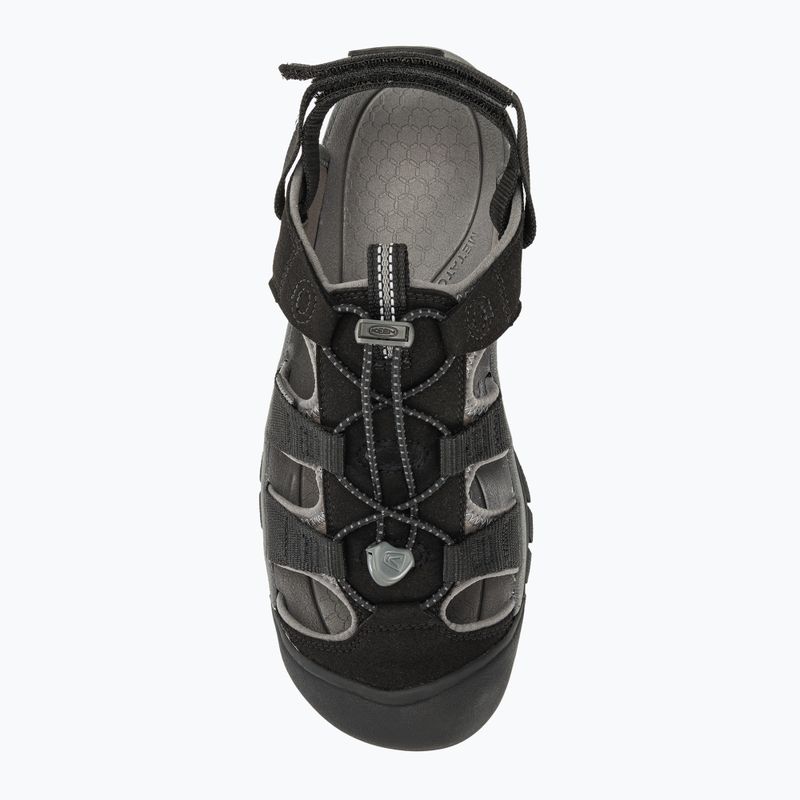 KEEN Rapids H2 sandali da trekking da uomo nero/grigio acciaio 6