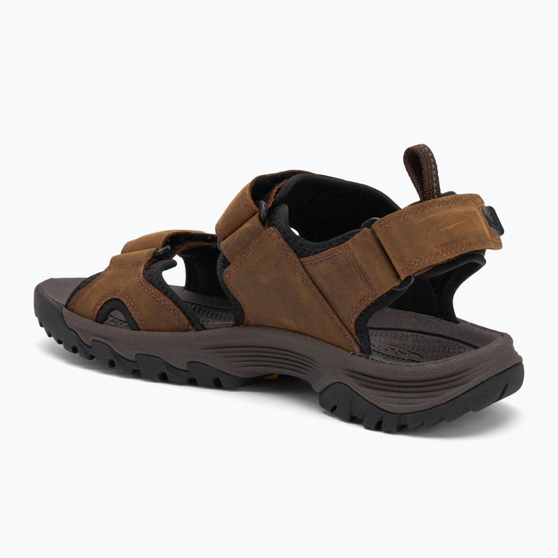 KEEN Targhee III Punta Aperta sandali da uomo bison/mulch 3