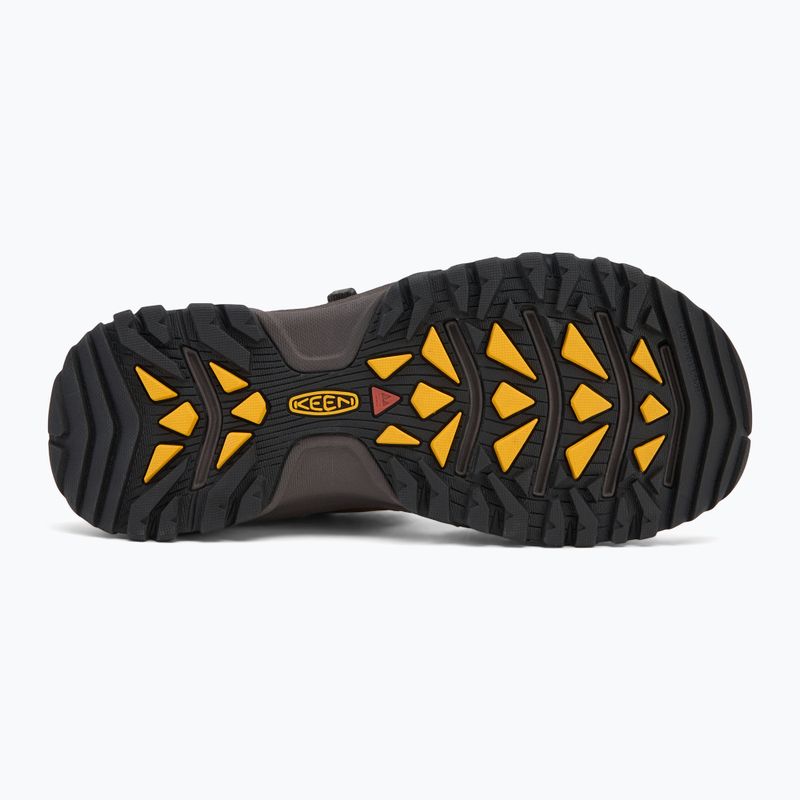 KEEN Targhee III Punta Aperta sandali da uomo bison/mulch 4