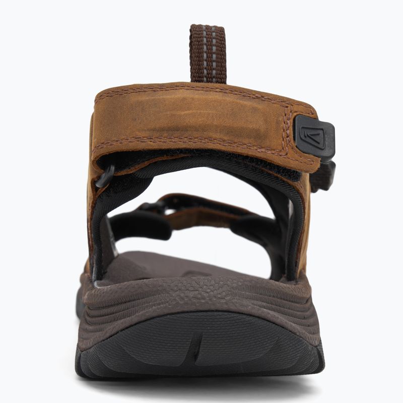KEEN Targhee III Punta Aperta sandali da uomo bison/mulch 6