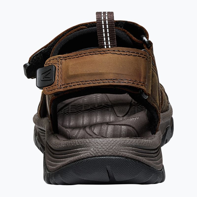 KEEN Targhee III Punta Aperta sandali da uomo bison/mulch 4