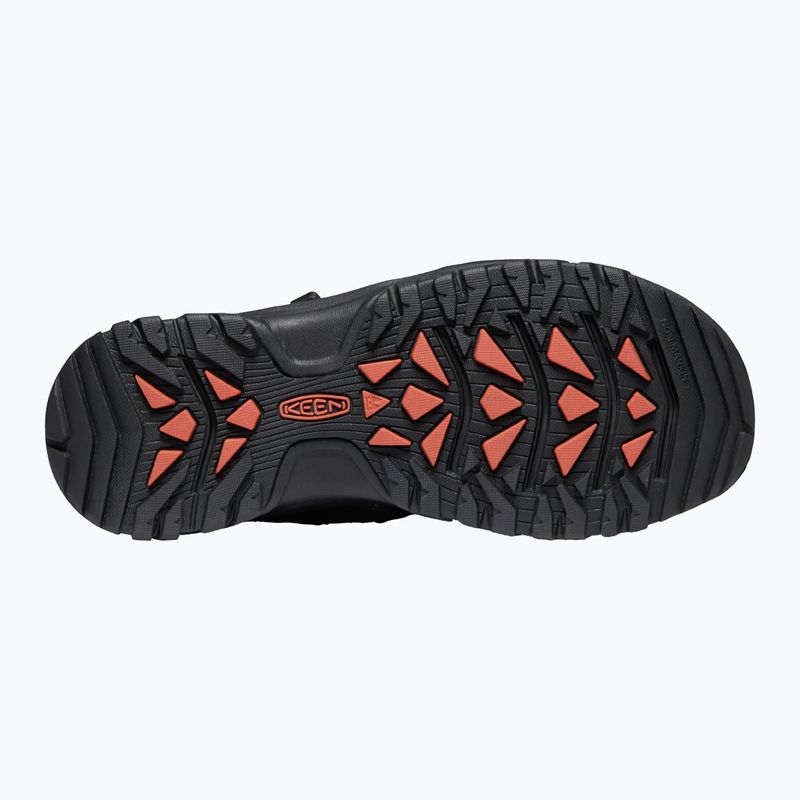 KEEN Targhee III Open Toe sandali da trekking da uomo grigio/nero 12