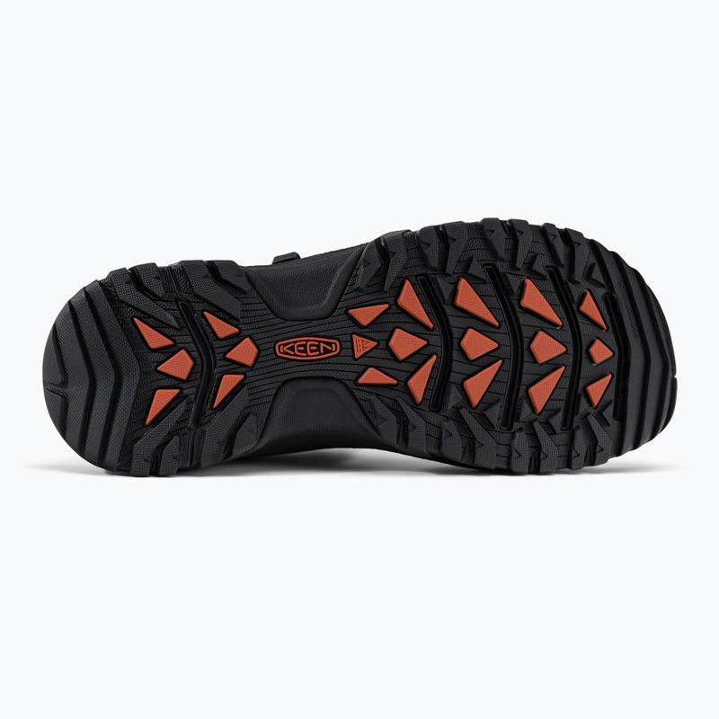 KEEN Targhee III Open Toe sandali da trekking da uomo grigio/nero 5