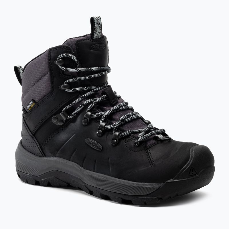 Stivali da trekking da donna KEEN Revel IV Mid Polar nero/grigio porto