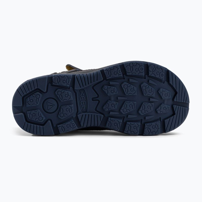 KEEN Redwood Mid WP, scarponcini da trekking per bambini in oro scuro/indaco antico 5