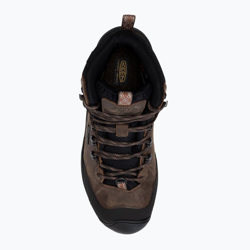 Scarpe da trekking da uomo KEEN Revel IV Mid Polar terra scura/caramello cafe 6